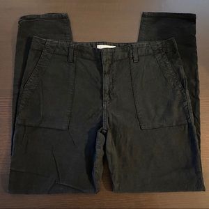 Joie Painter Pant in Black Caviar